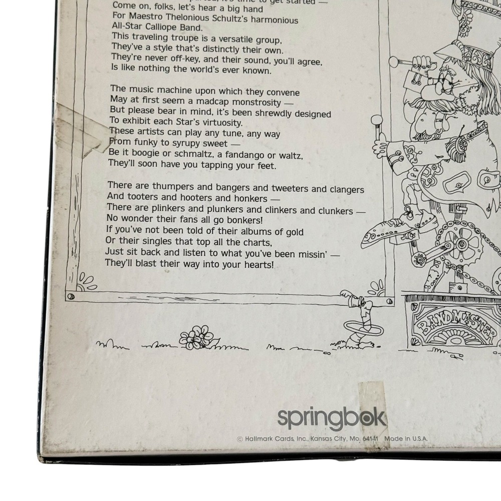 Springbok The All-Star Calliope Band Vintage Jigsaw Puzzle 500 Pcs UNCOUNTED - Picture 6 of 14